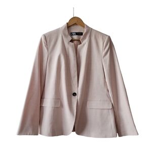 Zara Light Pink Blazer